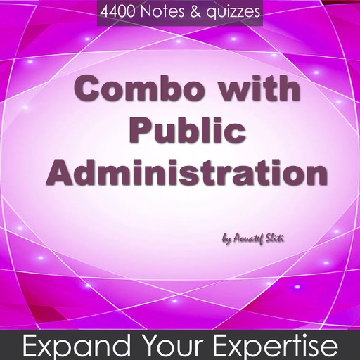 Combo with Public Administration  4400 Flashcards