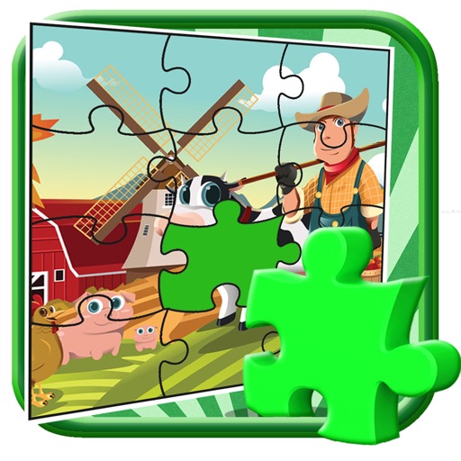 Baby Farm Day Funny Jigsaw Puzzle Game Edition iOS App