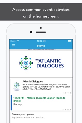 The Atlantic Dialogues screenshot 2