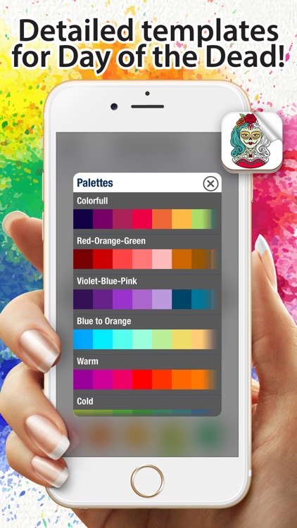 Day of the Dead Coloring Book screenshot-4