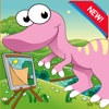 Color ME: Dinosaur Coloring Book Pages Kids Adults