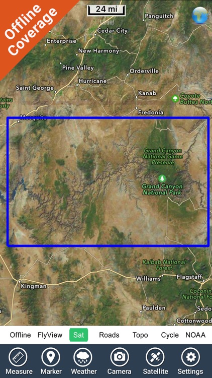 Grand Canyon National Park - GPS Map Navigator screenshot-4