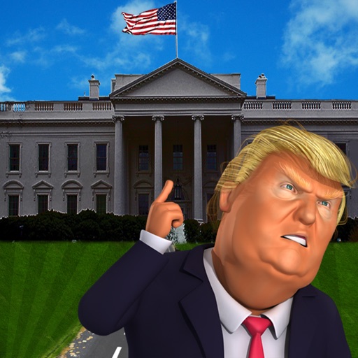 President Trump - White House Election Winner 2016 Icon