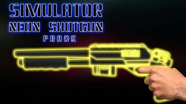 Simulator Neon Shotgun Prank