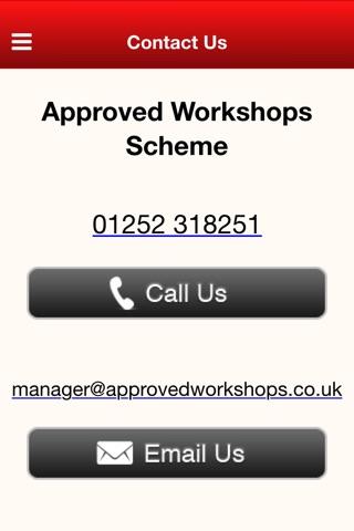 Approved Workshop Scheme (AWS) screenshot 3