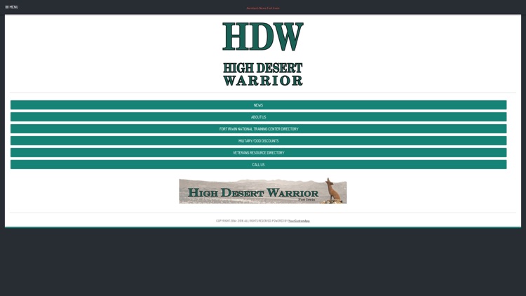 High Desert Warrior