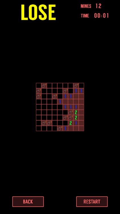 Minesweeper - classic arcade game modern face screenshot-4