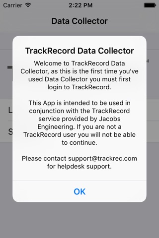 TrackRecord Data Collector screenshot 2