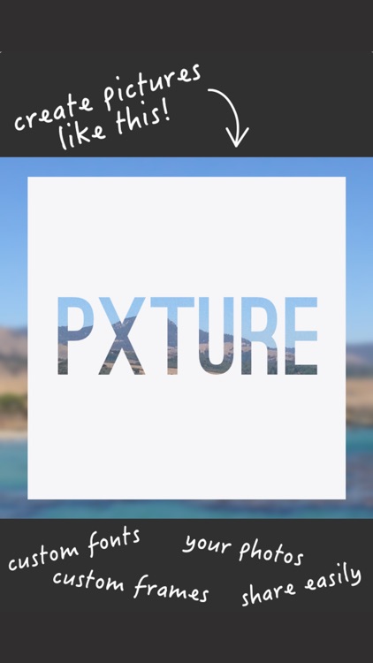 Pxture: Edit Photos with Text, Captions, Frames and Masks