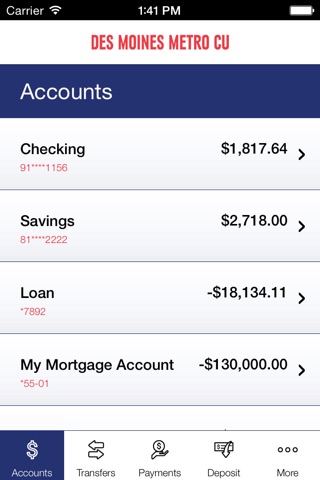 Des Moines Metro Credit Union screenshot 3