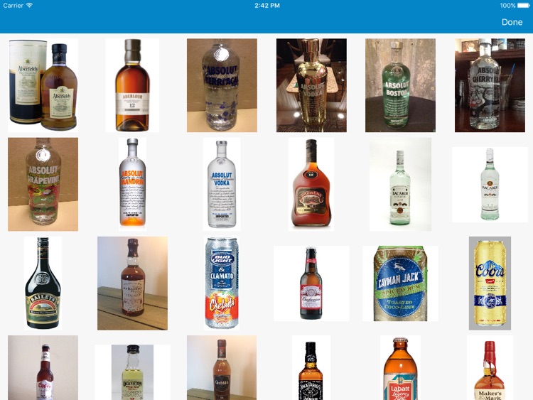 Alcohol, Beer, and Liquor Collectors for iPad