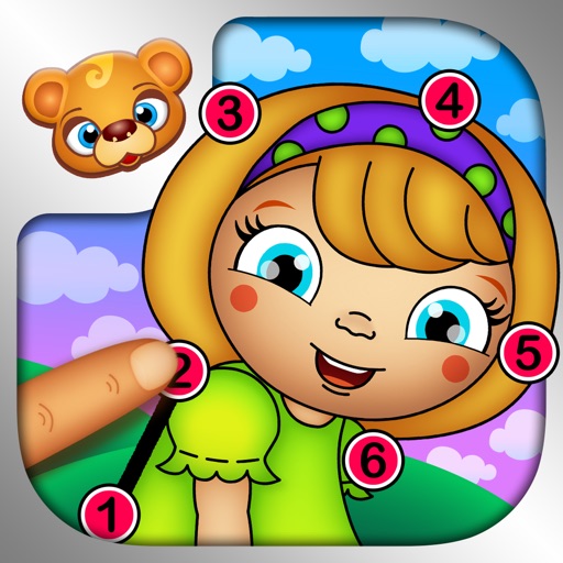 123 Kids Fun Connect the Dots Games for Smart Kids icon