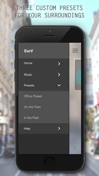 EarV - Blend your music with your environment