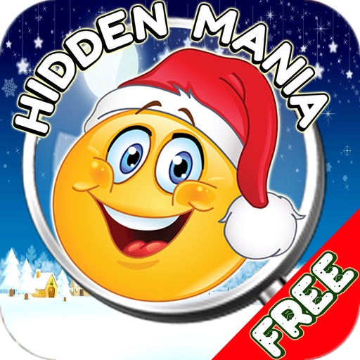 Free Hidden Object Games: Christmas Mania Icon