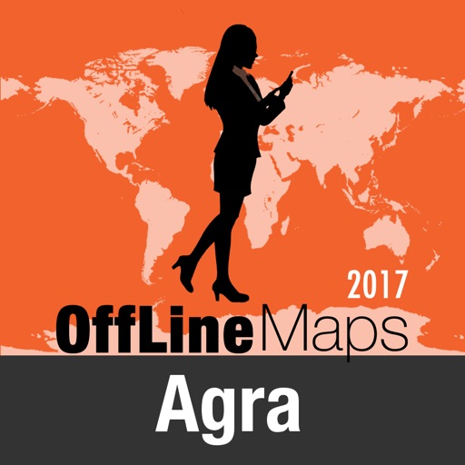 Agra Offline Map and Travel Trip Guide