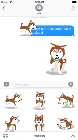 Red Huskies Sticker Pack(圖3)-速報App