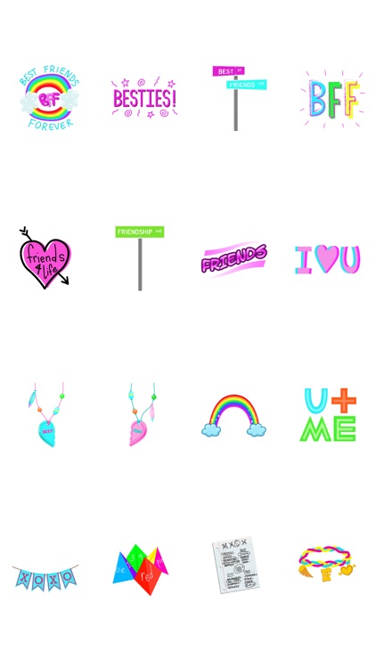 Stickers: BFF