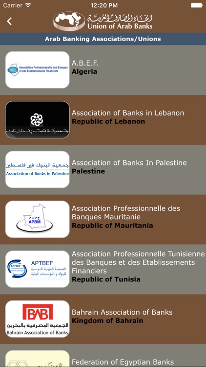 Arab Banks Directory screenshot-3