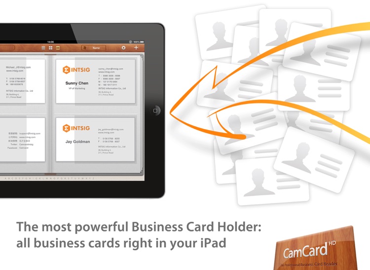 CamCard HD Free - Business Card Scanner & Reader