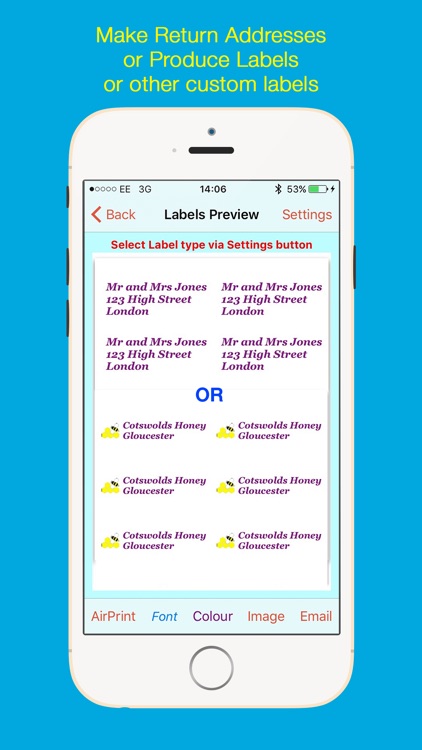 Cardlists Label Printing