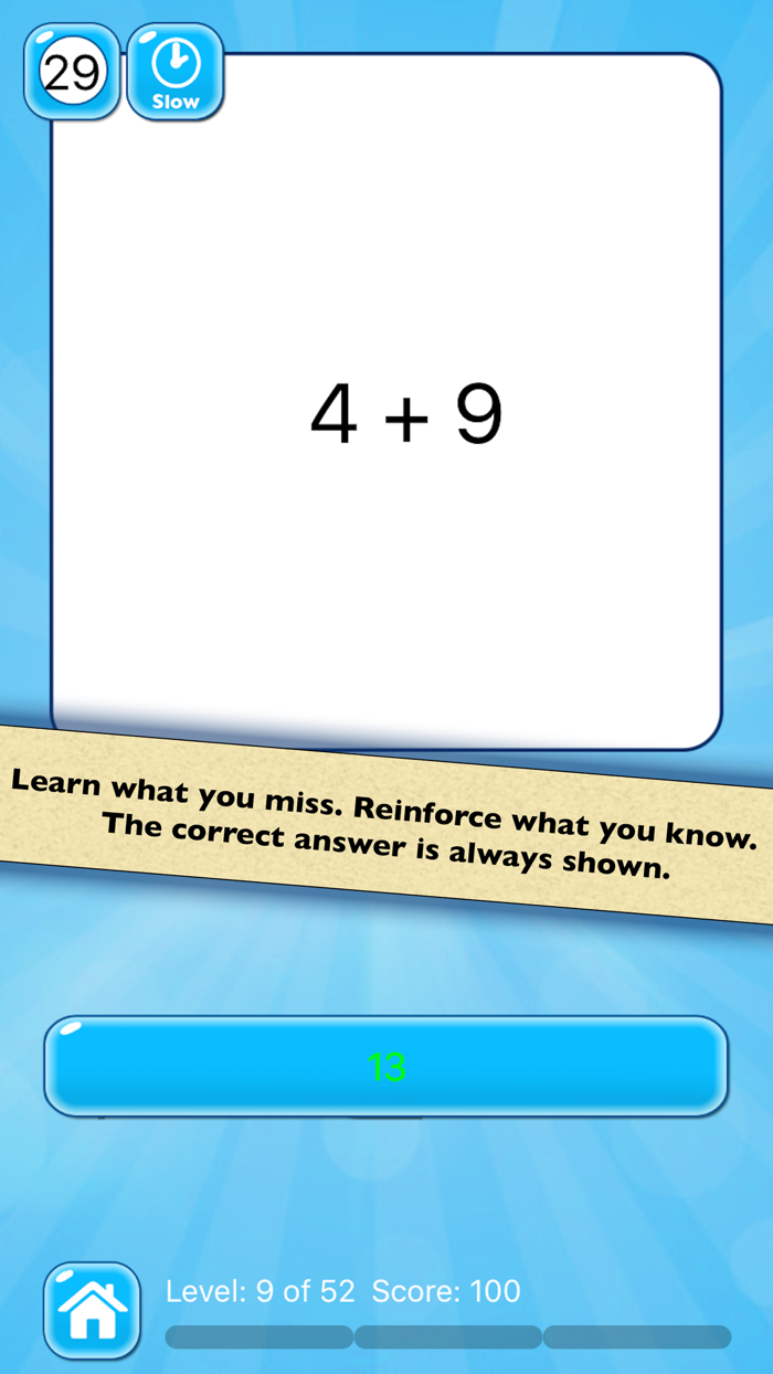 Addition Math Practice Learn Basic Math Facts