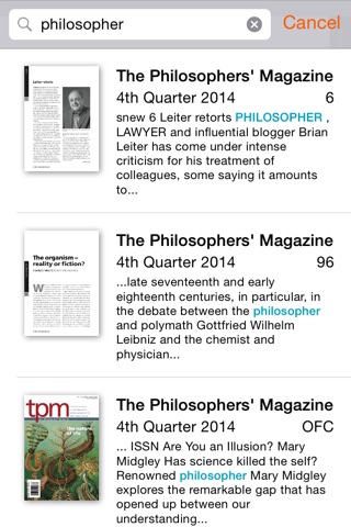 The Philosophers' Magazine screenshot 4