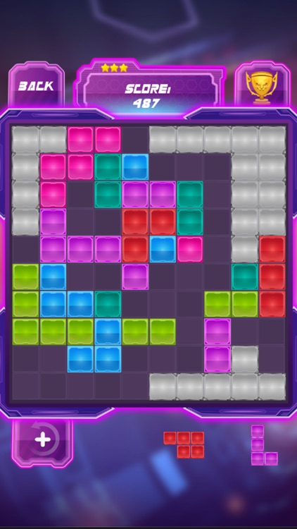Block Puzzle 1010: Glow breaker game