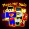 Meet the most versatile Minecraft superhero skin app