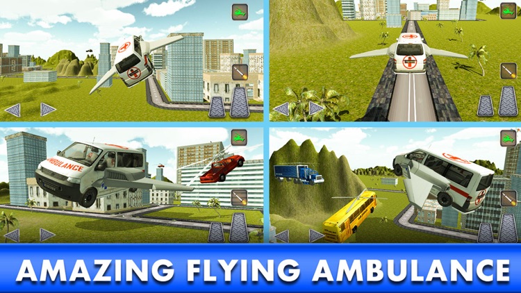 Flying Air Ambulance : 3D Flight Simulator screenshot-4