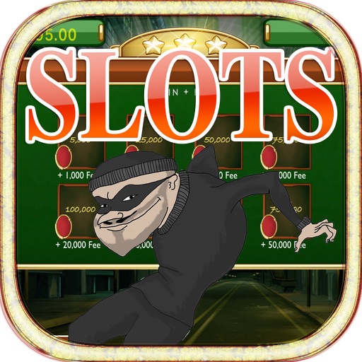 Thief Gambler Slot Machine Spin & Win the Jackpot iOS App