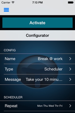 Timeout Alarm - The Smart Scheduler Alarm Assistant screenshot 3