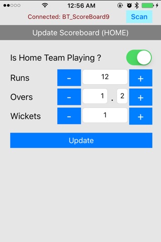 Online Cricket Scorer screenshot 2