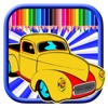 Coloring Book Fast Car The First Paint Game Free
