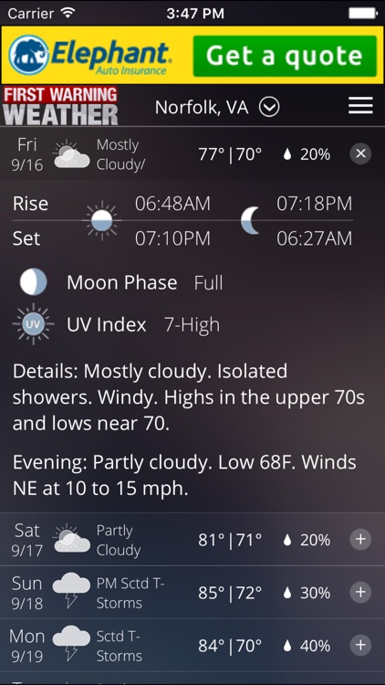News Channel 3 - WTKR First Warning Weather screenshot-3