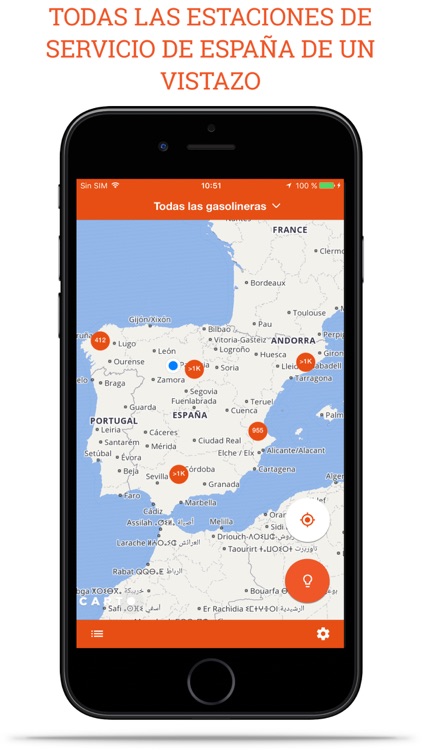 Petrol App: Estaciones de Servicio de España