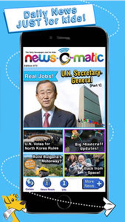 News-O-Matic 5+ for Home, Daily Reading