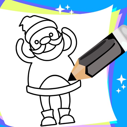 Christmas Drawing Free For Toddlers iOS App