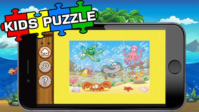 Sea Animals Puzzle HD - Funny Jigsaw Kids Games(圖2)-速報App