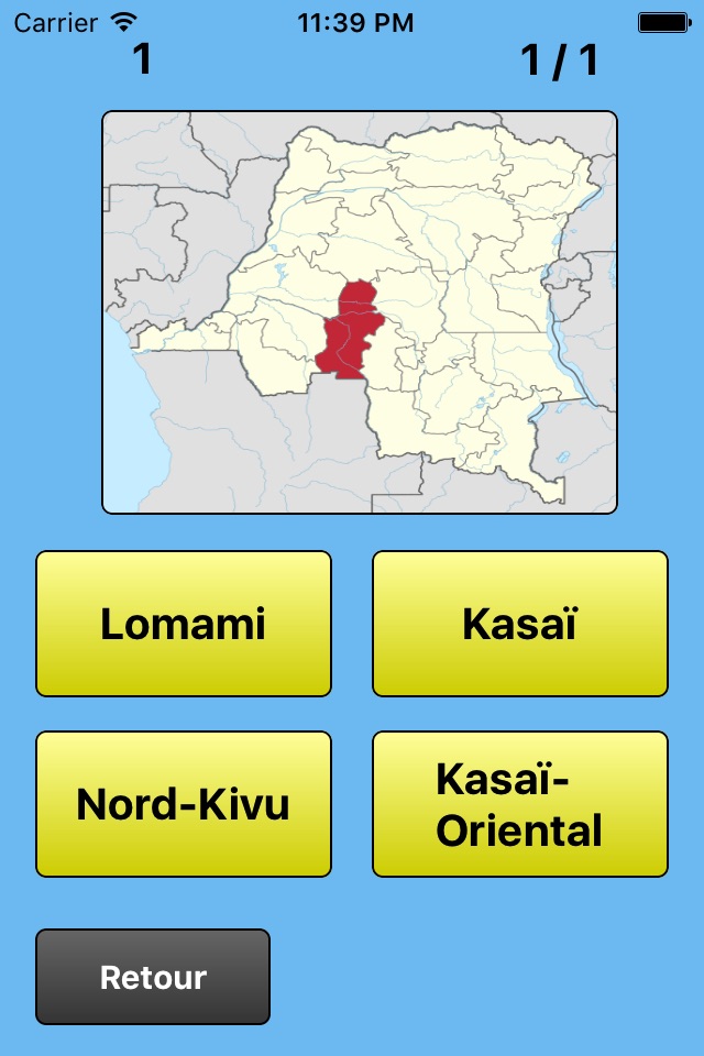 Provinces de la République démocratique du Congo screenshot 2
