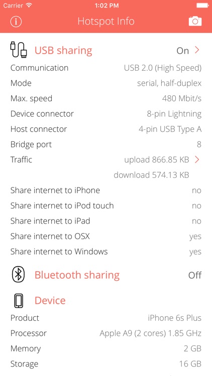 Hotspot Info