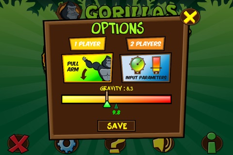 Gorillas HD screenshot 2