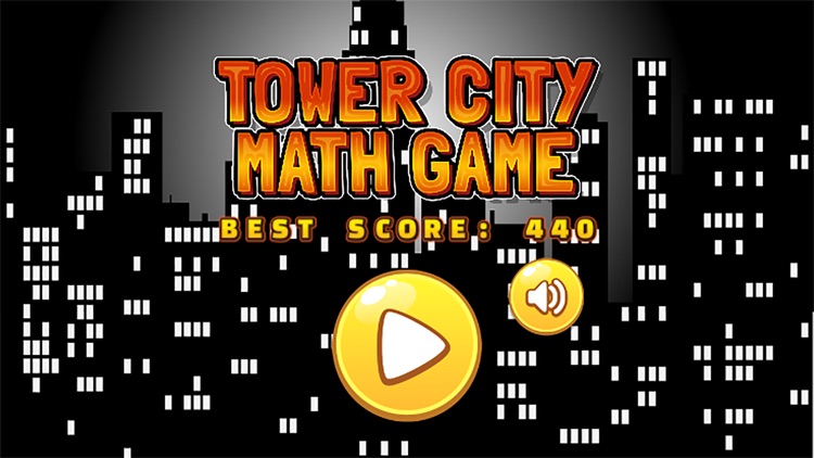 Tower City Math Game For Kids