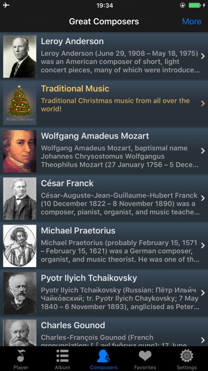 Christmas music collection - mp3 song magic player