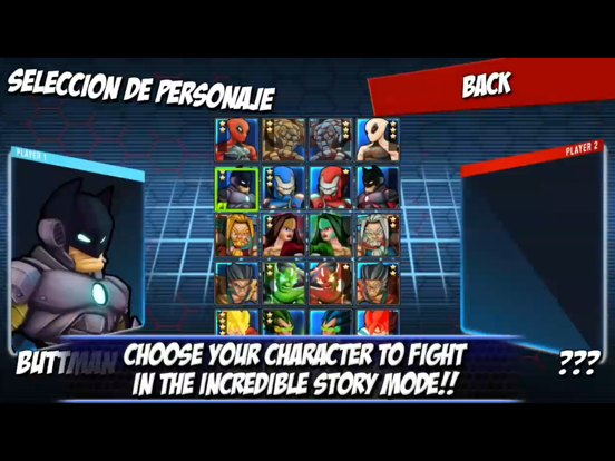 Superhero free fighting games avengers battle screenshot