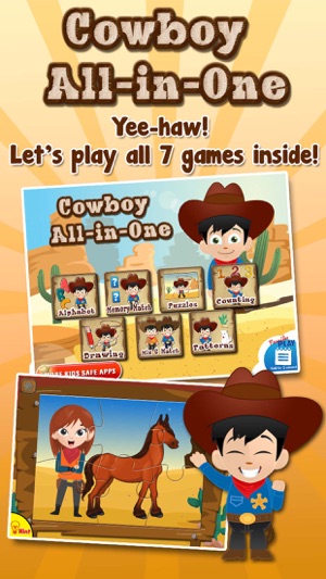 Cowboy Kids Games(圖1)-速報App