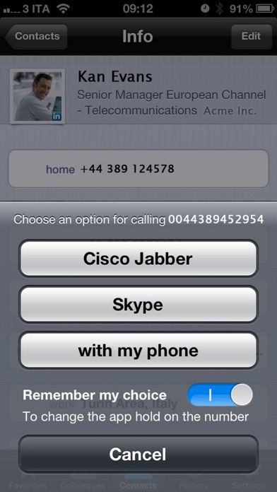 How to cancel & delete Imagicle Contacts from iphone & ipad 3