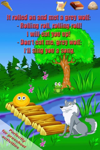 The Rolling Roll - interactive book fairytale for children screenshot 3