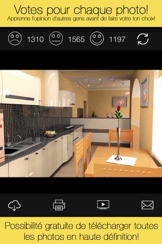 Kitchens. Interiors design screenshot 2