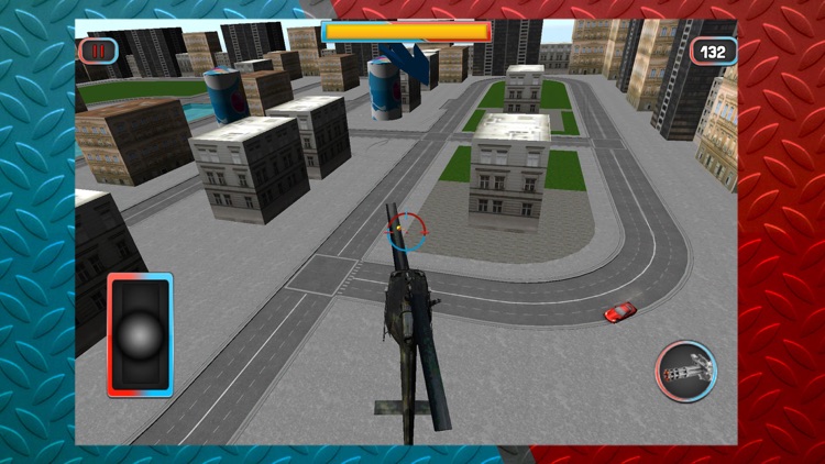 3D City Police Helicopter Flight Simulator screenshot-4