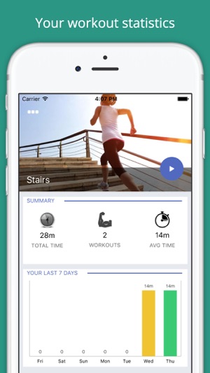 Stairs Workout Challenge Free - Build muscle, abs(圖1)-速報App